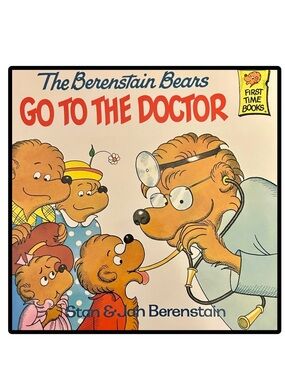 BUNDLE & SAVE🐻 The Berenstain Bears Go To The Doctor Softcover Book